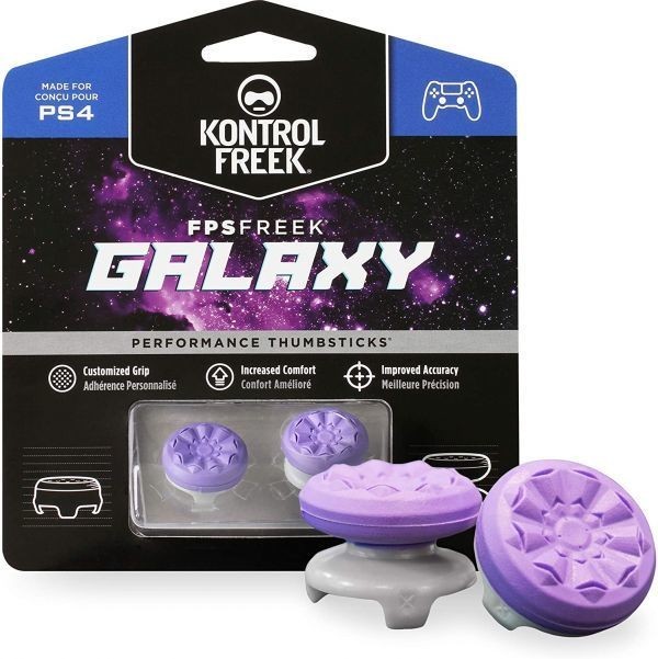 『即決』KontrolFreek FPS フリーク GALAXY ギャラクシー PS4用 FPSゲームのエイム力向上に!パープル拍卖