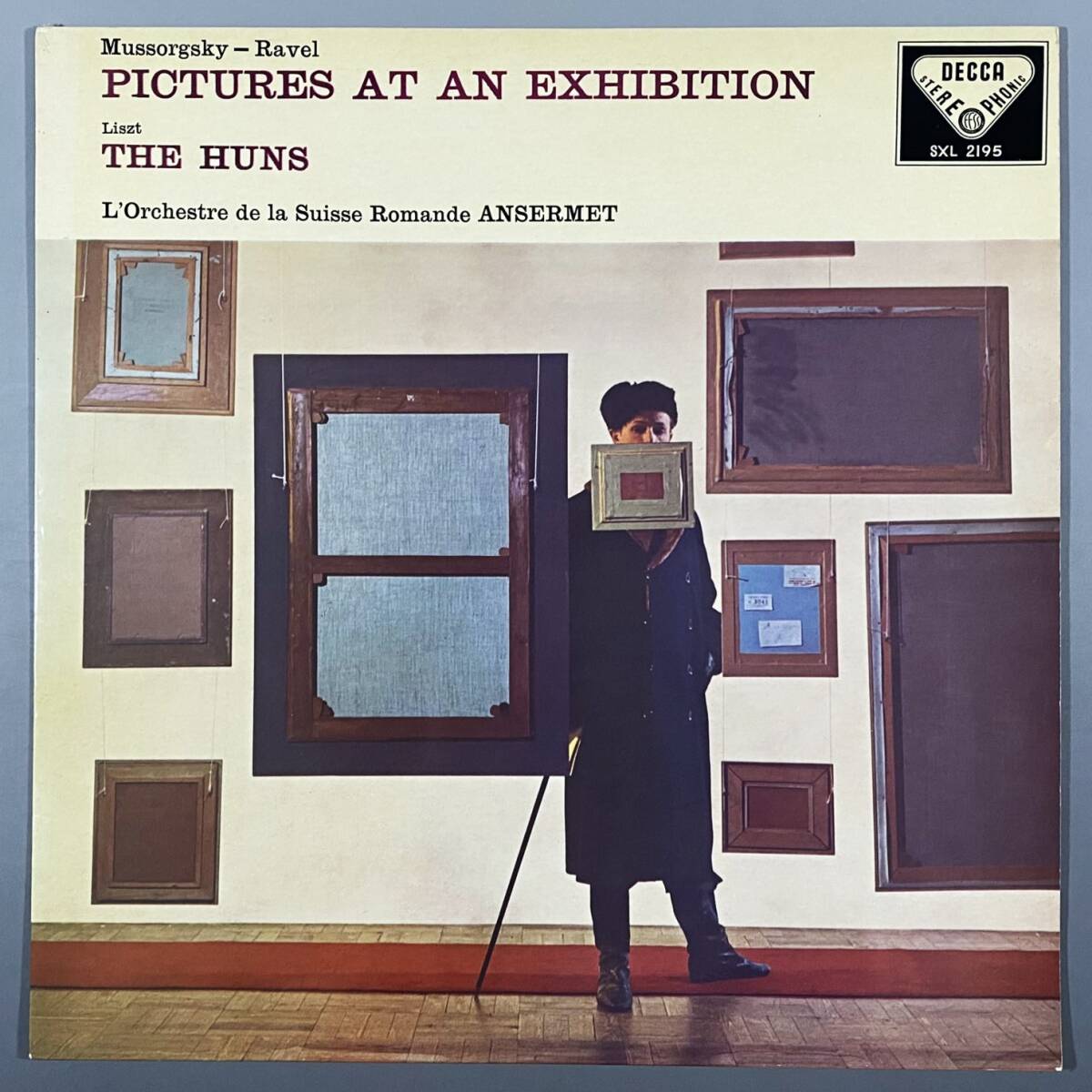 ★超絶名盤!【英完全初出/SXL 2195/STEREO/溝有/ED1/マト:1E/1E】アンセルメ『ムソルグスキー 展覧会の絵』Ansermet Decca LPレコード V拍卖