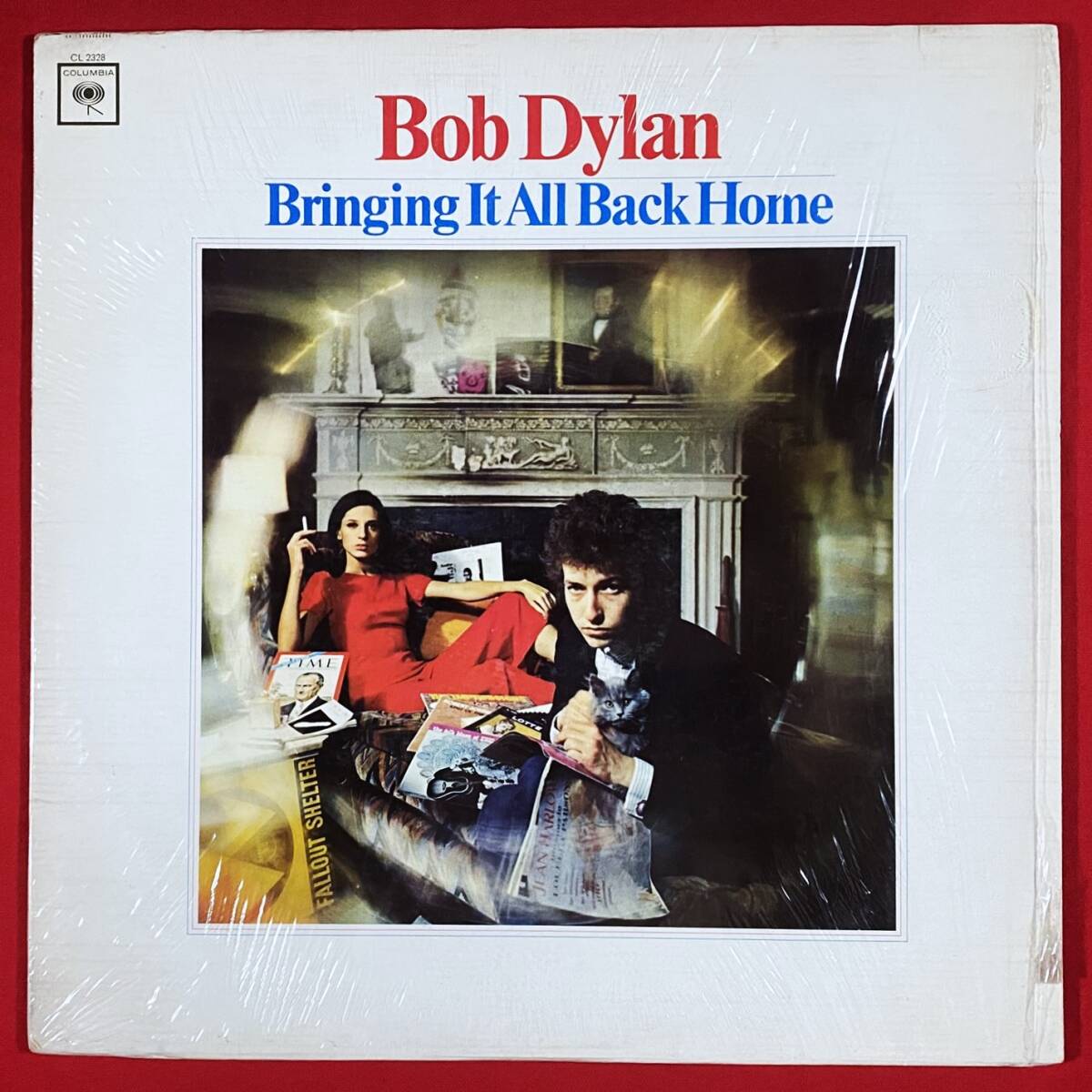 ★シュリンク残存【USオリジナル/MONO/2Eye/マト1C/1C】ボブ・ディラン『Bringing It All Back Home』Bob Dylan CL2328【LP洗浄済V補償付】拍卖