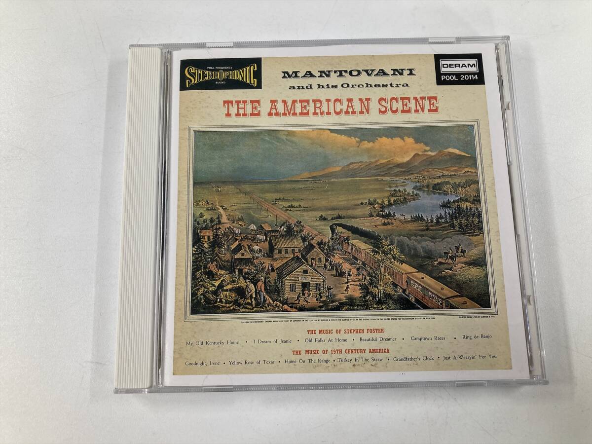 21550◆マントヴァーニ・オーケストラ/アメリカの光景◆Mantovani And His Orchestra/American Scene◆国内盤◆P00L 20114◆拍卖