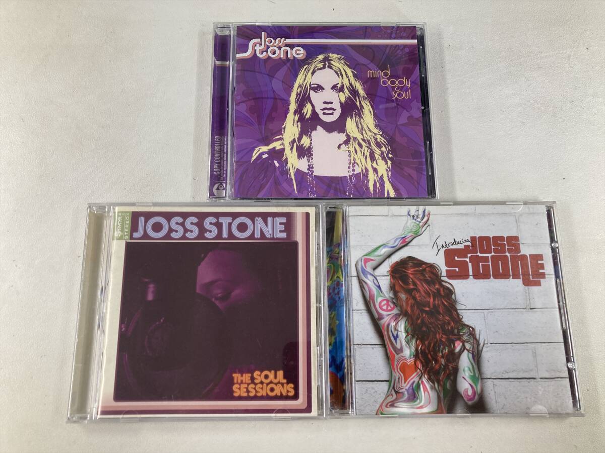 【W0352】ジョス・ストーン CD アルバム 3枚セット●Joss Stone●Mind Body & Soul●The Soul Sessions●Introducing Joss Stone拍卖