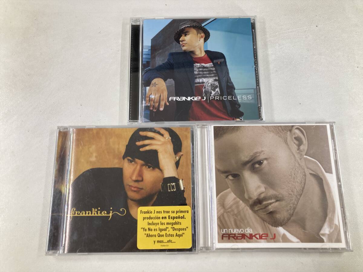 【W0371】フランキー・ジェイ CD アルバム 3枚セット●Frankie J●Priceless●Frankie J●Un Nuevo Dia拍卖