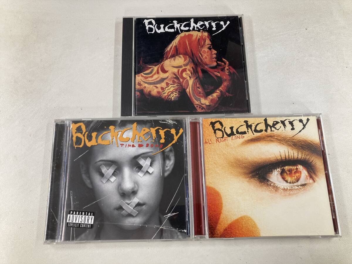 【W0374】バックチェリー CD アルバム 3枚セット●Buckcherry●Time Bomb●All Night Long拍卖