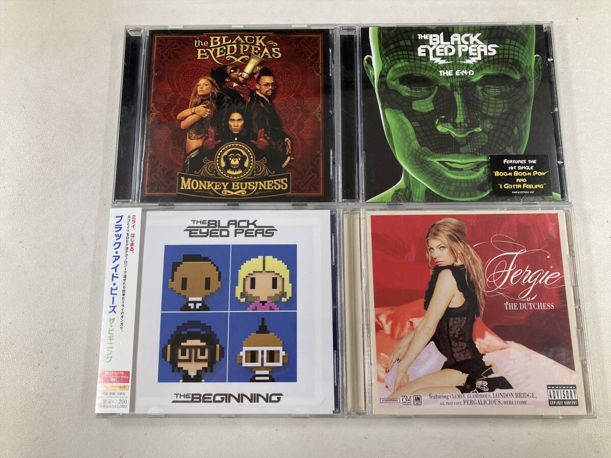 【W0391】ブラック・アイド・ピーズ ファーギー CD アルバム 4枚セット●The Black Eyed Peas●Fergie●Monkey Business●The Beginning拍卖