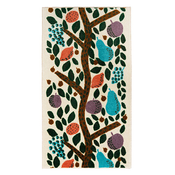 【送料無料】デザイナーによる厳選された玄関マット matlier JPM-Indoor Eri Shimatsuka Hedelmapuu 110×60cm(CM00003)拍卖