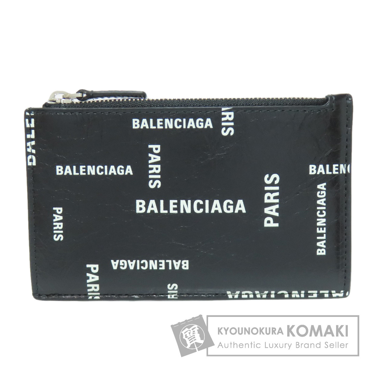 BALENCIAGA バレンシアガ 640535 コイン カードケース コインケース レザー レディース 中古拍卖