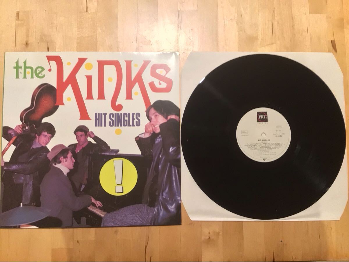 【HYPEステッカー貼LP】THE KINKS / HIT SINGLES (243 968-1) / 87年ドイツ盤極美品拍卖