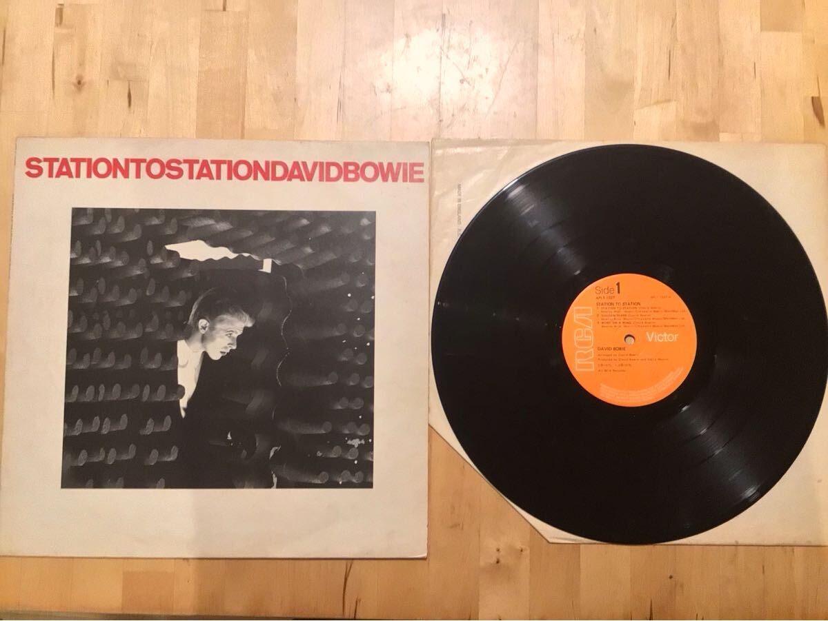 【UK盤】DAVID BOWIE / STATION TO STATION (APL1-1327) / デヴィッド・ボウイ / マトリクス1E/1E / 76年UK盤拍卖