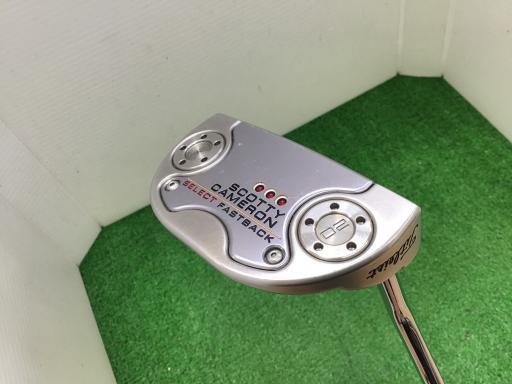 タイトリスト スコッティ キャメロン セレクト ファストバック パター SCOTTY CAMERON select FASTBACK(2018) 33インチ 中古 Cランク拍卖