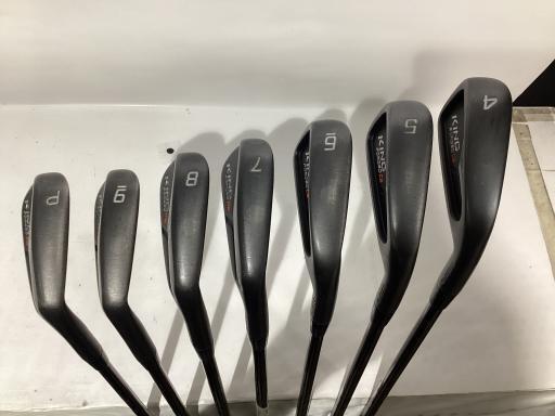 コブラ キング アイアンセット FORGED CB(ブラック)(2018) KING FORGED CB(ブラック)(2018) 7S フレックスS 中古 Cランク拍卖