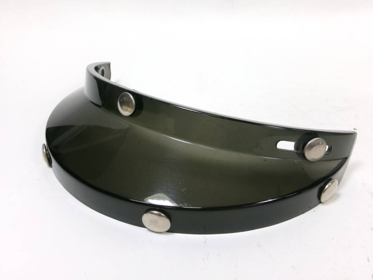 70s GRAN-PRIX バイザー スモークカラー ★ 70年代 グランプリ ポールソン MXL BELL BUCO ビンテージヘルメットなどに拍卖