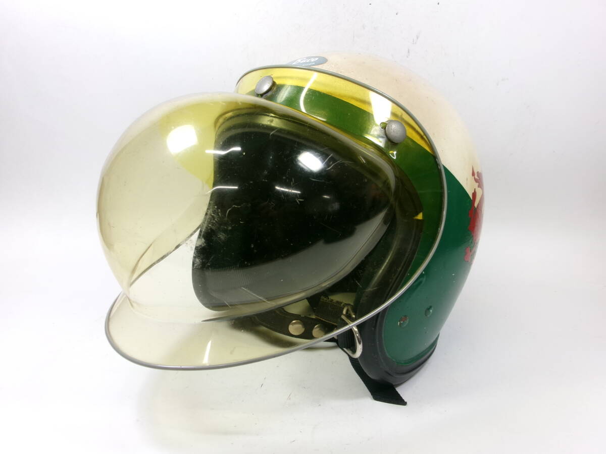 60s 純正 BUCO バブルシールド ★ 60年代 ブコ スポーツマン レジスタル RESISTAL ビンテージヘルメットなどに拍卖