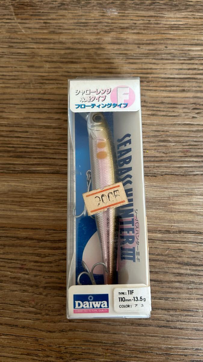 シーバスハンター3 11F DAIWA ダイワ SEABASS HUNTER Ⅲ シーバスハンター 110 3 シーバスハンターIII ルアー ミノー ヒラメ 110F 拍卖