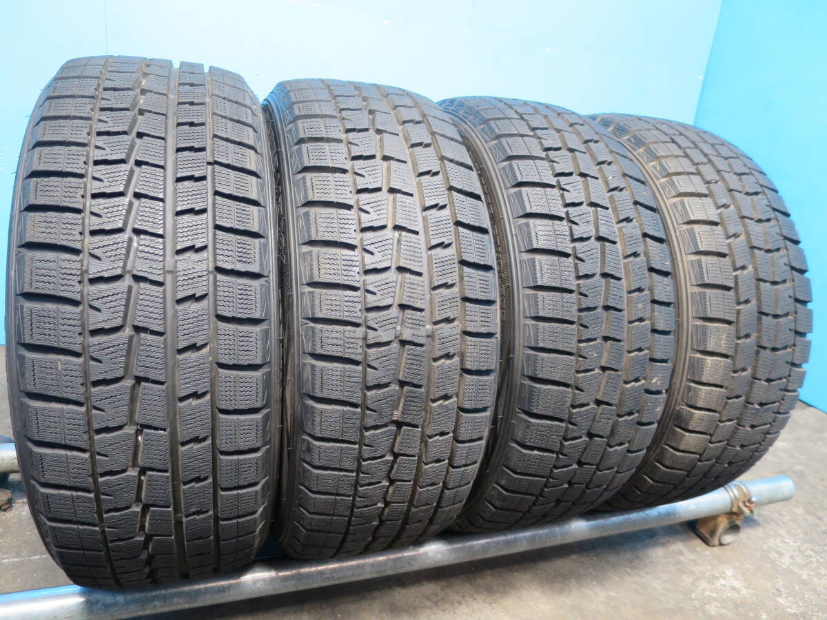 バリ山 ◆ DUNLOP WINTERMAXX WM01 ◆ 215/50R17 91Q ◆ 4本 スタッドレス ◆ C-591.拍卖