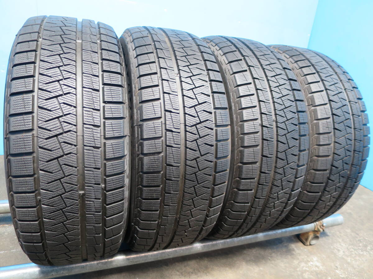 【21年製】山あり ◆ PIRELLI ICE ASIMMETRICO PLUS ◆ 215/60R17 96Q ◆ 4本 スタッドレス ◆ C-601.拍卖