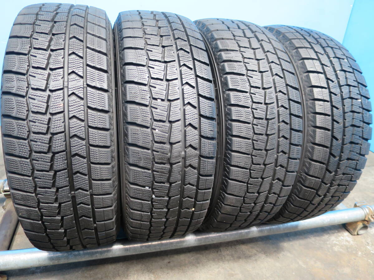 ◆ 195/65R15 91Q ◆ DUNLOP WINTERMAXX WM02 ◆ 4本 スタッドレス ◆C-619。拍卖