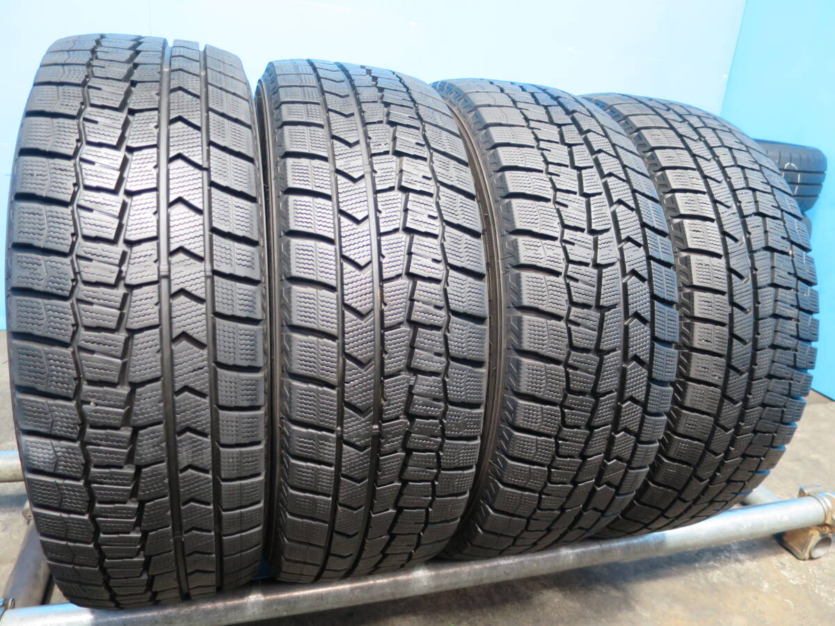 バリ山 ◆ DUNLOP WINTERMAXX WM02 ◆ 205/60R16 92Q ◆ 4本 スタッドレス ◆ C-910拍卖