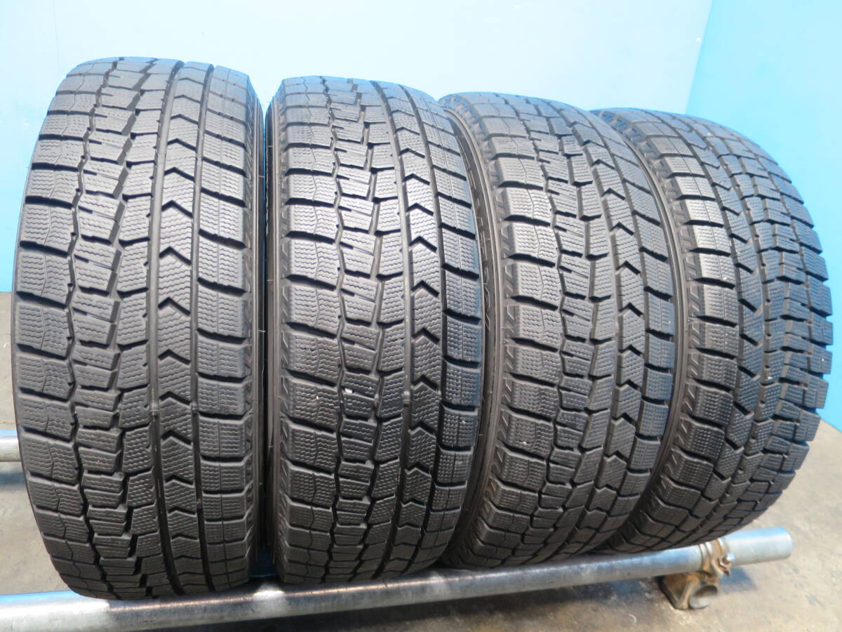 【22年製】バリ山 ◆ DUNLOP WINTERMAXX WM02 ◆ 185/60R15 84Q ◆ 4本 スタッドレス ◆ C-530拍卖