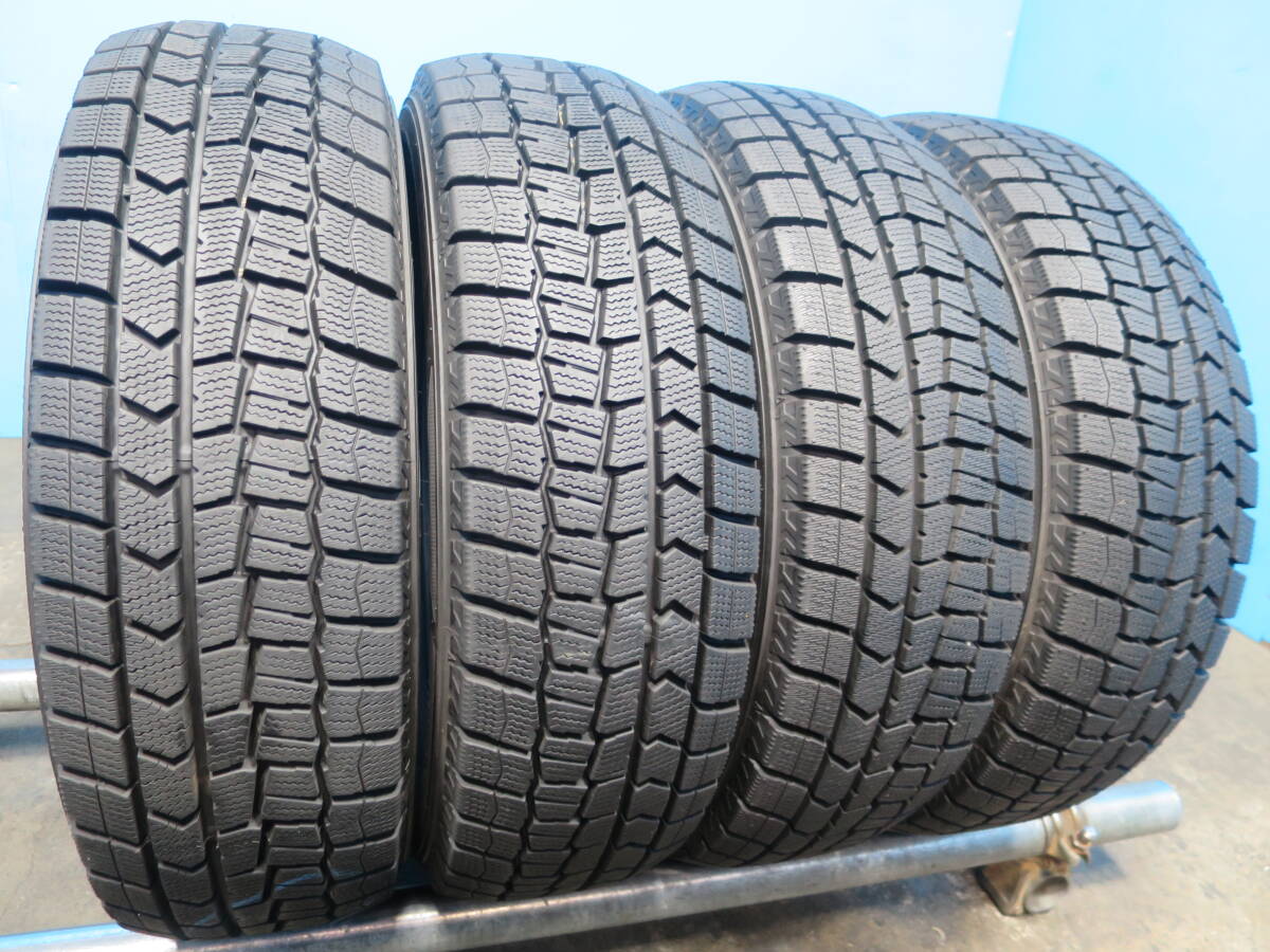 【2023年製】 バリ山 ◆ DUNLOP WINTERMAXX WM02 ◆ 175/65R15 84Q◆ 4本 スタッドレス◆ C-535 拍卖