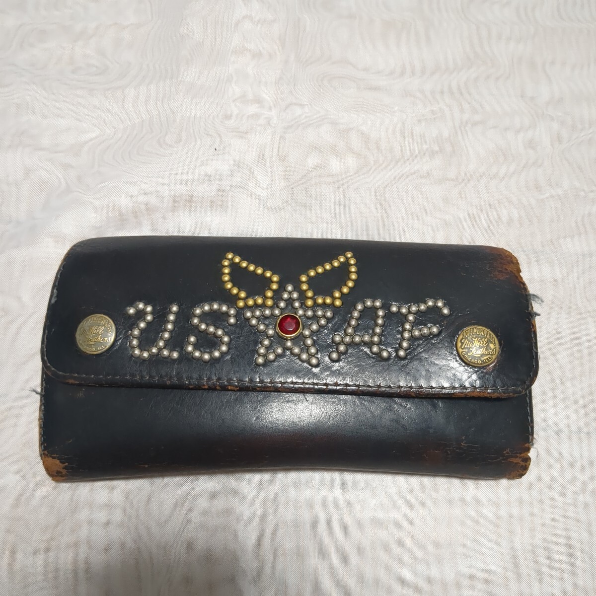 トイズマッコイ TOYS McCOY ウォレット 長財布 USAFスタッズ 拍卖