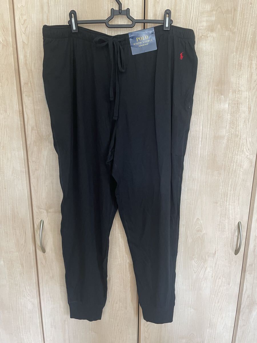 ★未使用 ラルフローレン ジョガーパンツ 黒 XL★拍卖