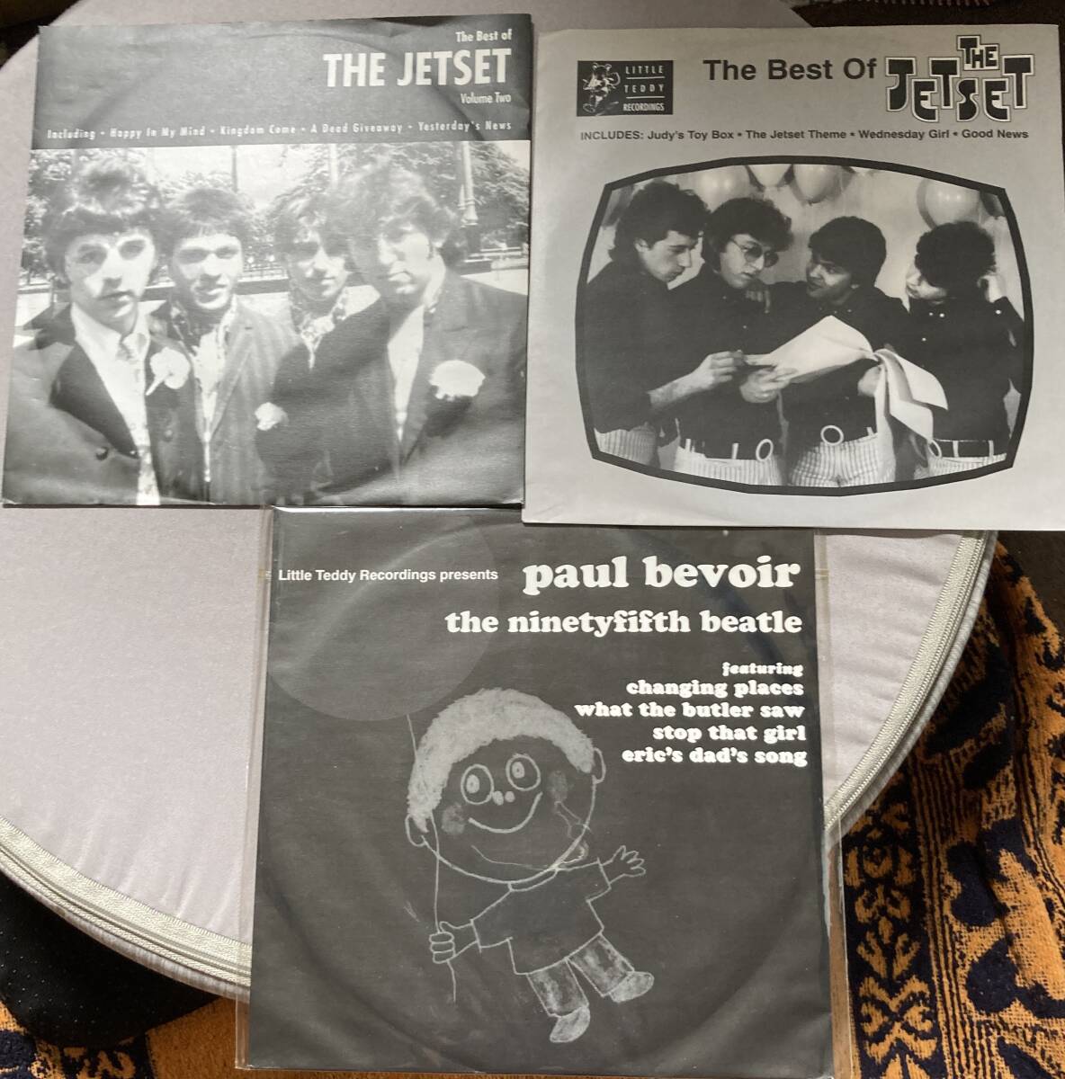超貴重 直輸入アナログEPレコード3枚セット/ジェットセット/THE JETSET Vol.1&2&PAUL BEVOIR Solo これを逃すと2度と入手不可です!拍卖