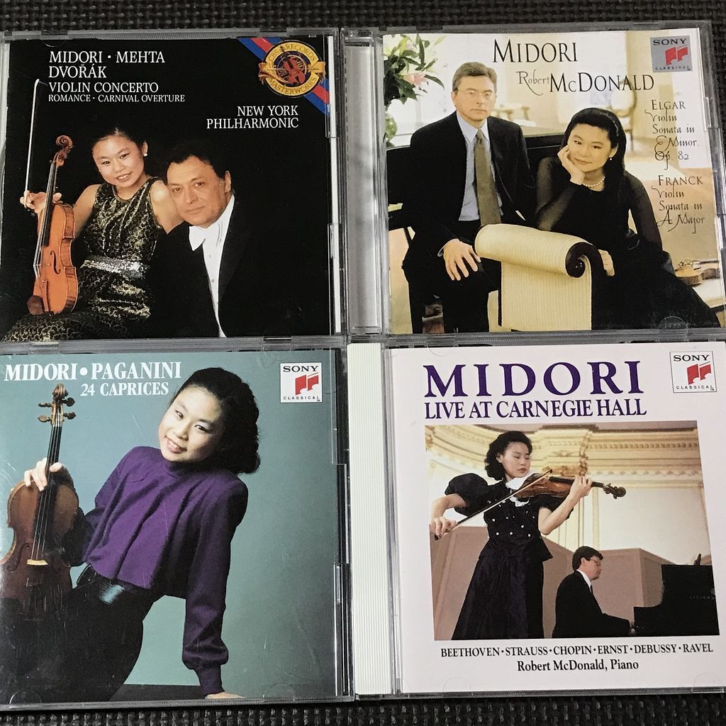 五嶋みどり CDアルバム4枚セット Midori拍卖