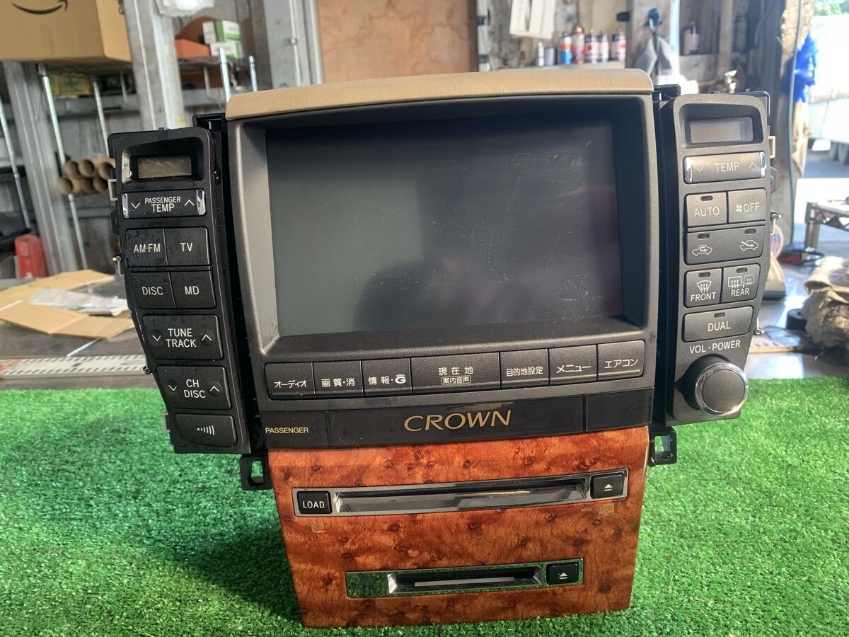 全国送料無料 クラウン マルチモニター GRS182 動作確認済み拍卖