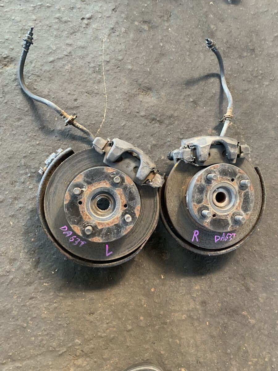 全国送料無料 キャリー キャリィ DA63T ハブ ナックル ローター 左右 拍卖