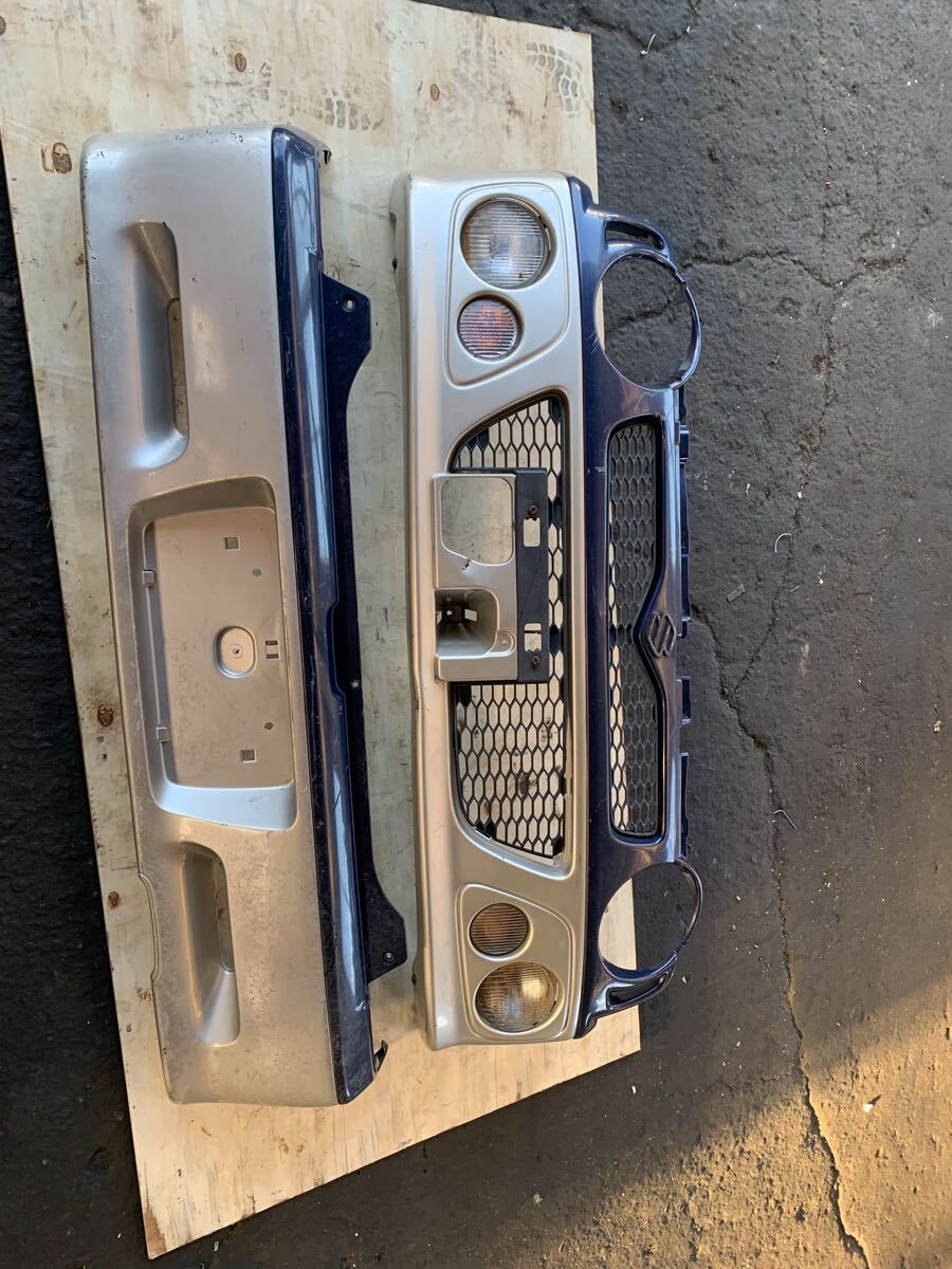 HA11S HA21S HB11S HB21S アルトワークス 後期型純正フロントバンパー フォグランプ ウインカー リアバンパー 拍卖