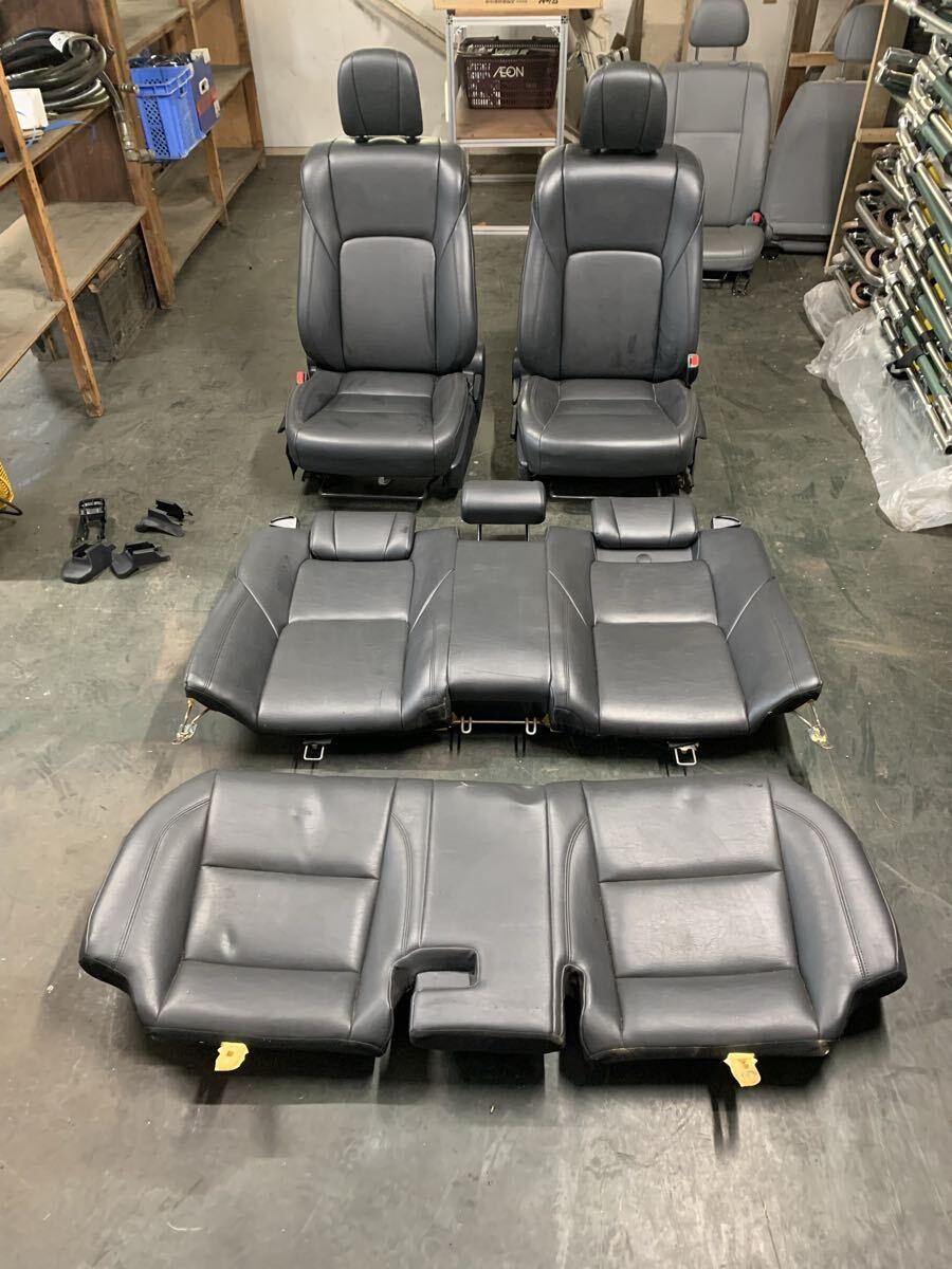 210クラウン GRS211 GRS214 210系 クラウン アスリート ビニールレザー シート 一式 残り1セット これで終わりです拍卖