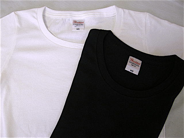 ★新品★Printstar /プリントスター 無地Tシャツ 2枚セット  S ホワイト/ブラック  085-CVT 拍卖