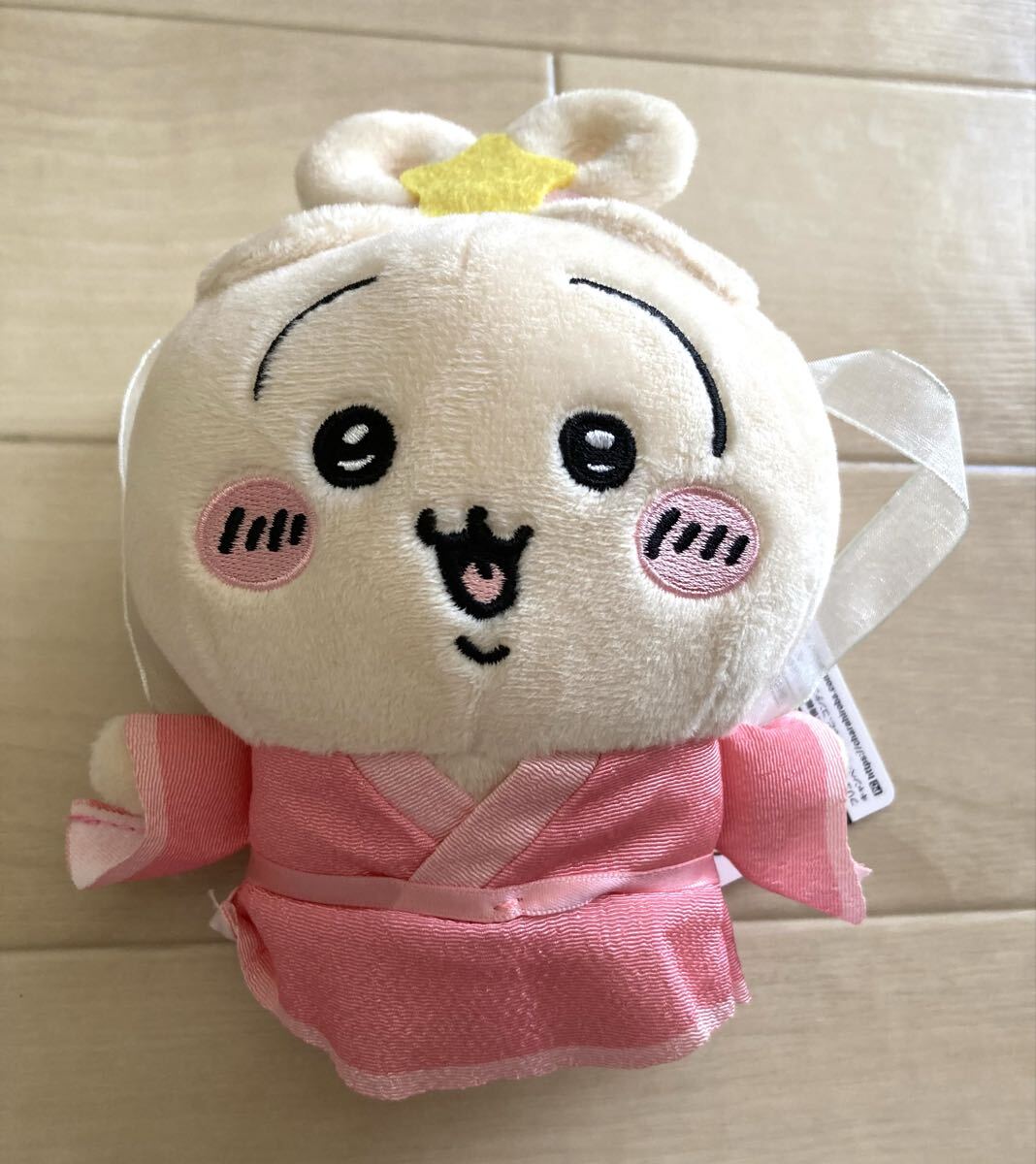 【ちいかわ〜七夕ぬいぐるみ、うさぎ】2024.6.30、タグ付き!フリュー、人気!ナガノ、ちいかわ拍卖