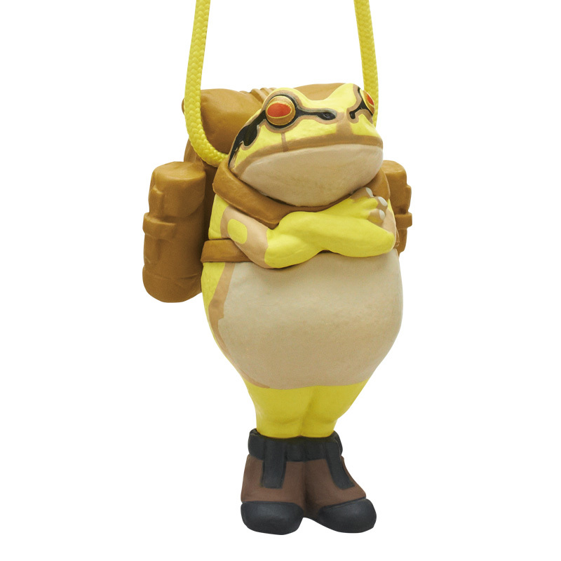 【即決/送料無料】新品 無事カエル ストラップ弐 幸福の黄色 カエルの森工房 カプセルトイ 蛙 フィギュア ガシャ ガチャ 登山 トレッキング拍卖