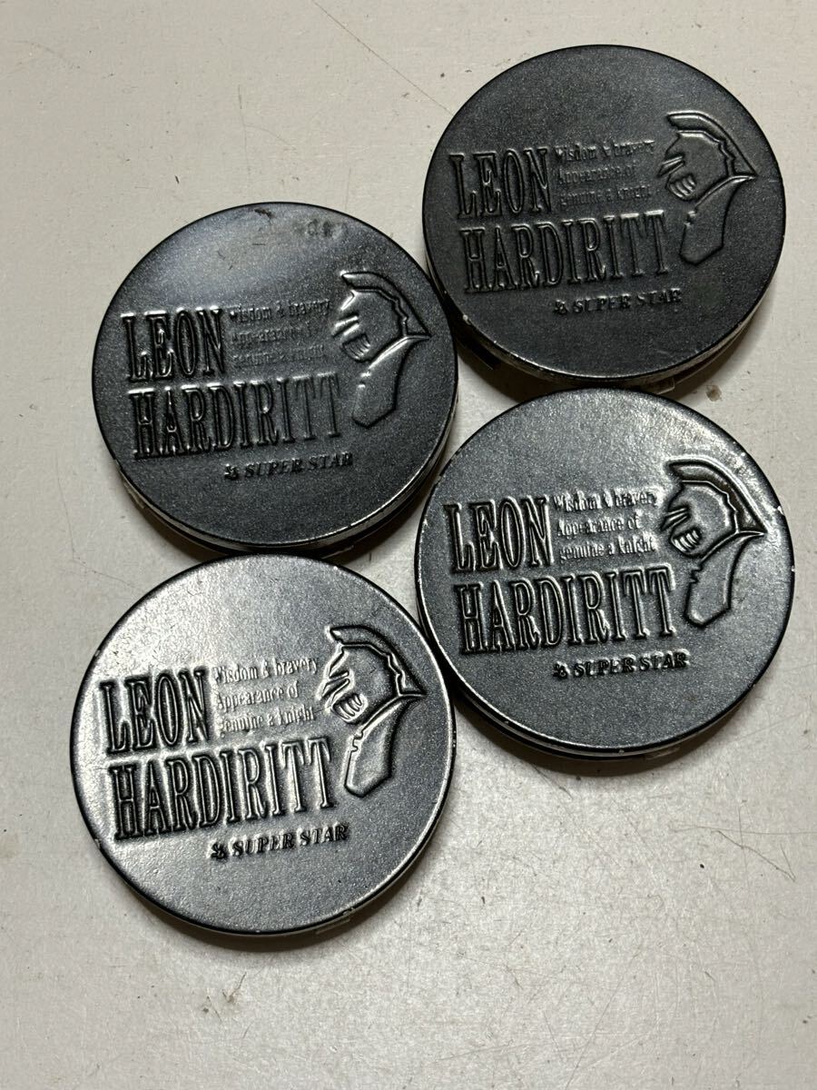 【81】★希少品★スーパースター★SUPER STAR★レオンハルトLEONHARDIRITT★センターキャップ 黒 4個 拍卖