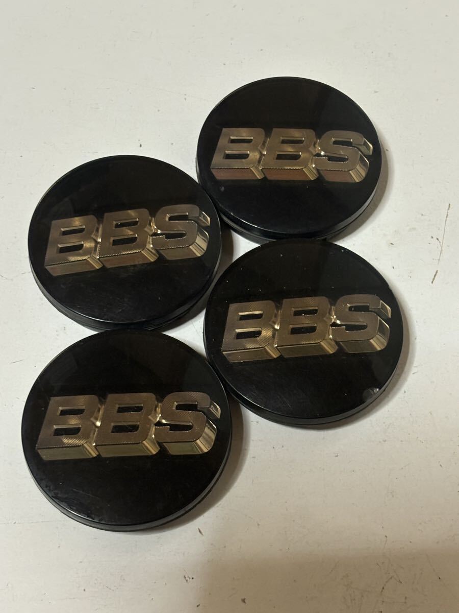 【72】★純正品★BBS センターキャップ ブラック ゴールド 56mm 4個拍卖
