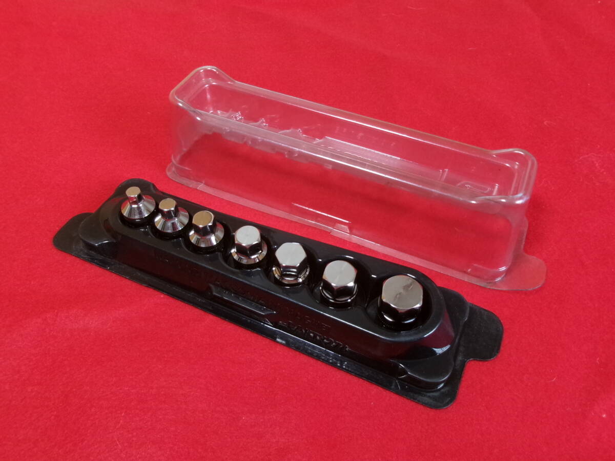 スナップオン Snap-on 差込3/8sq (9.5mm) 207FHRM ロープロファイル 6角 ヘックスソケット 7個 バイク用 ホイールソケット FHRM CPT110A拍卖