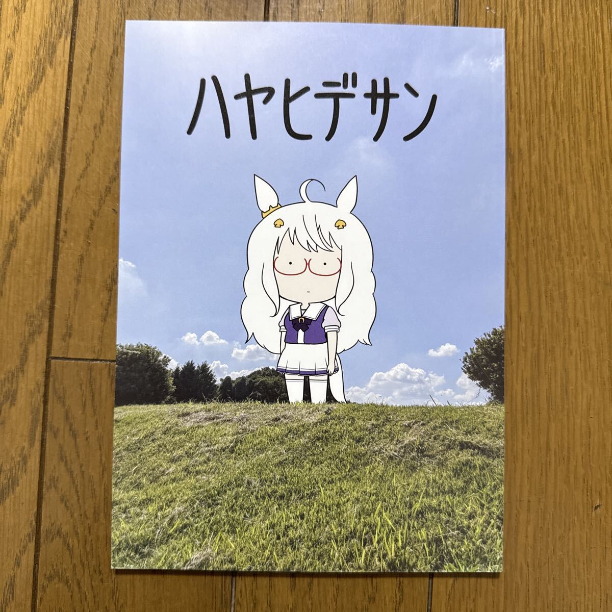 ハヤヒデサン ウマ娘プリティーダービー フルカラー 同人誌 ポンコツ A5/60p 4コマ漫画 r5→拍卖