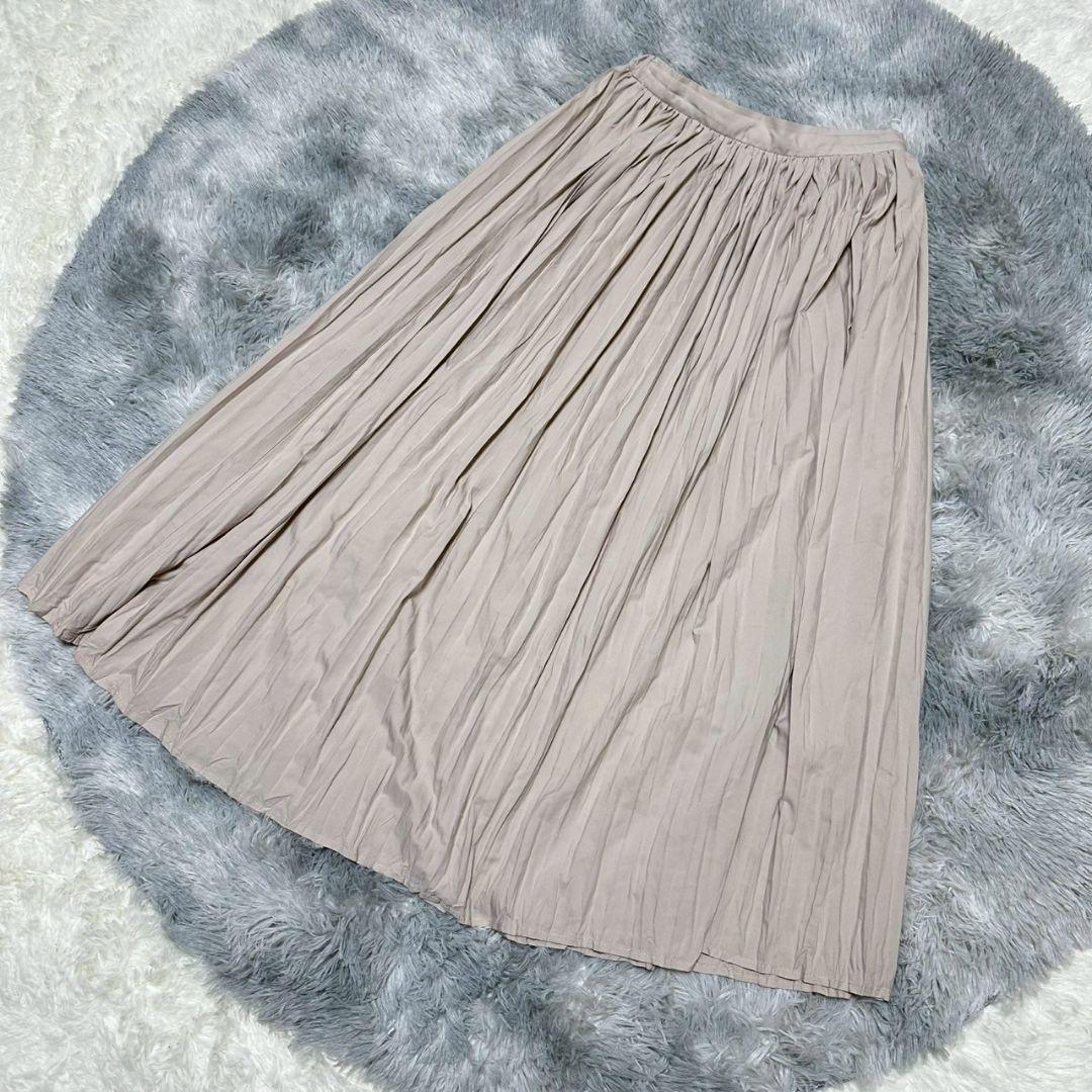 【センスオブプレイス】/ロングスカート/プリーツ/ベージュ/アーバンリサーチ拍卖