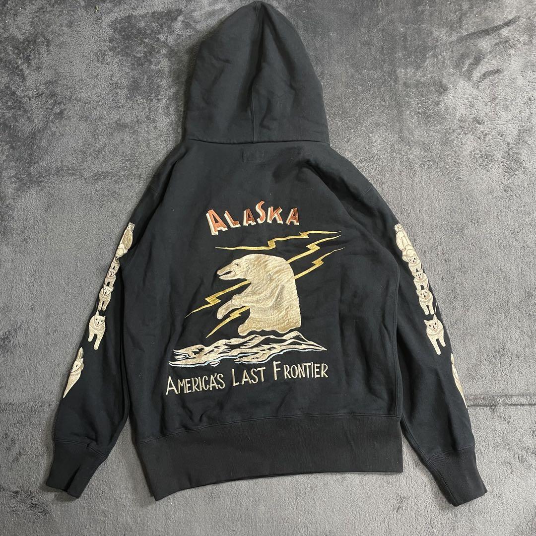 【希少】 テーラー東洋×BEAMS 別注 スウェットパーカー ALASKA 刺繍拍卖