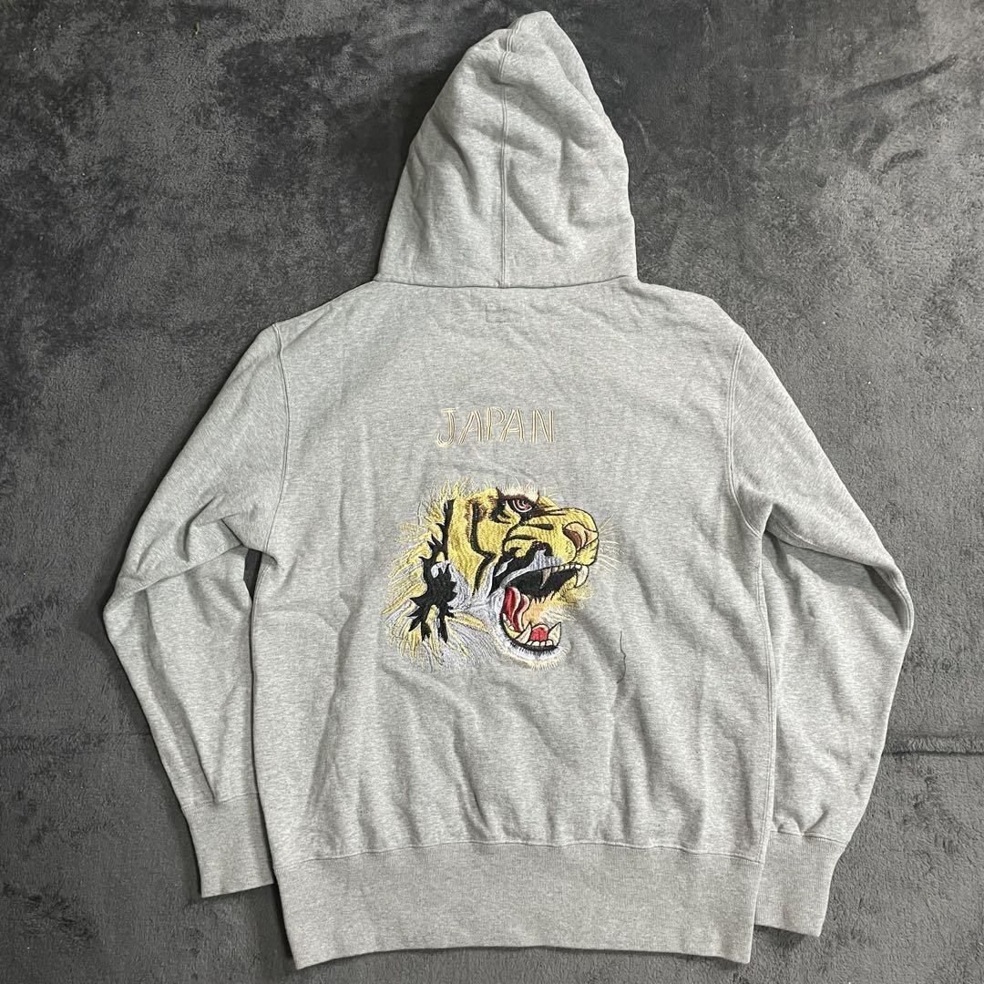【希少】テーラー東洋×BEAMS 別注 スウェットパーカー 虎 刺繍拍卖