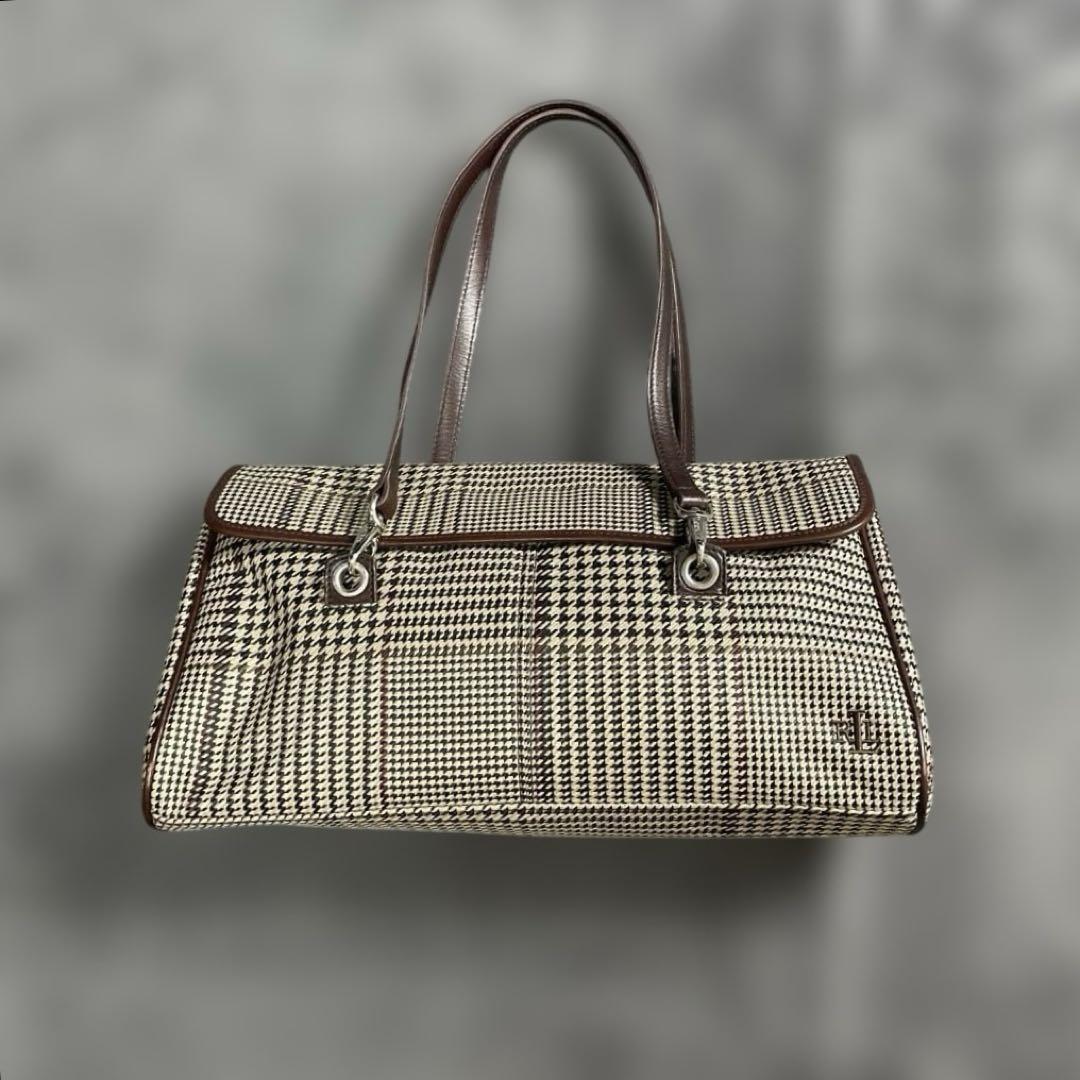 Lauren Ralph Lauren ワンショルダーバッグ 千鳥柄拍卖