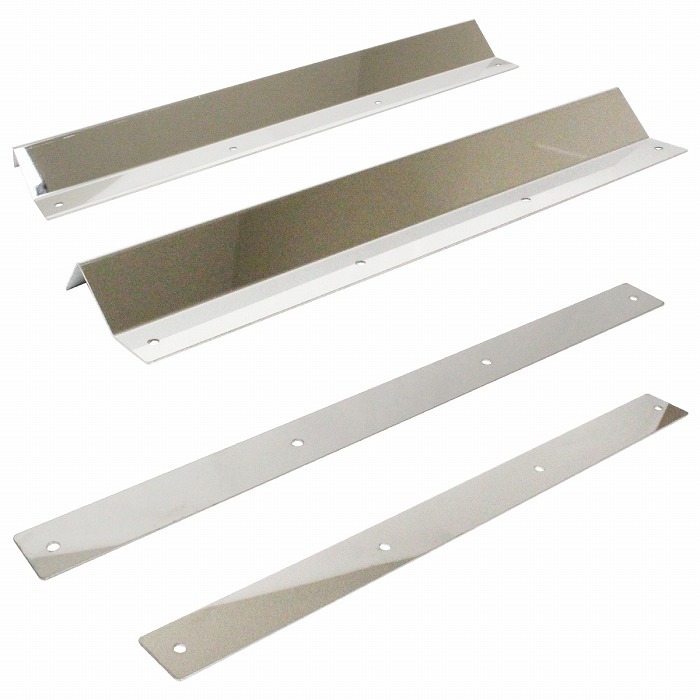 ステンレス製 SUS304採用 泥除けステー 490mm 49cm 鏡面ステン 4トン 4t大型 泥除けマット マッドガード ステン 取付け 固定 金具拍卖