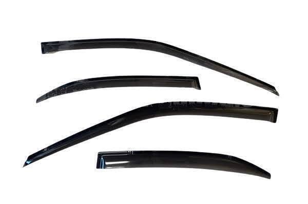 ★新品 三菱 CT9A ランサーエボリューション ランエボ 7 8 9 純正 ドアバイザー L型バイザー 1台分 MITSUBISHI L-shaped visor SET拍卖