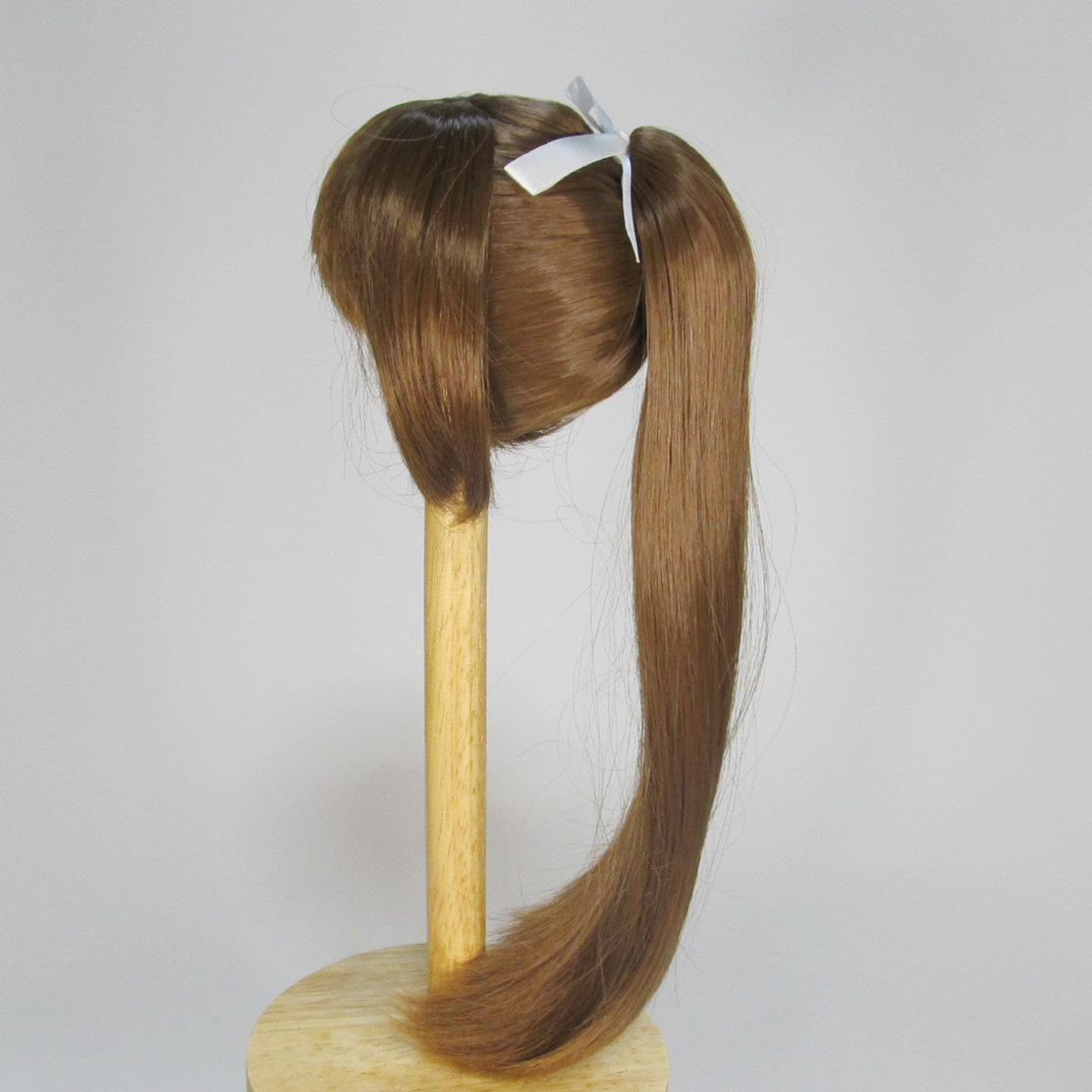 ドールウィッグ 8-9インチ ポニーテール ブラウン拍卖