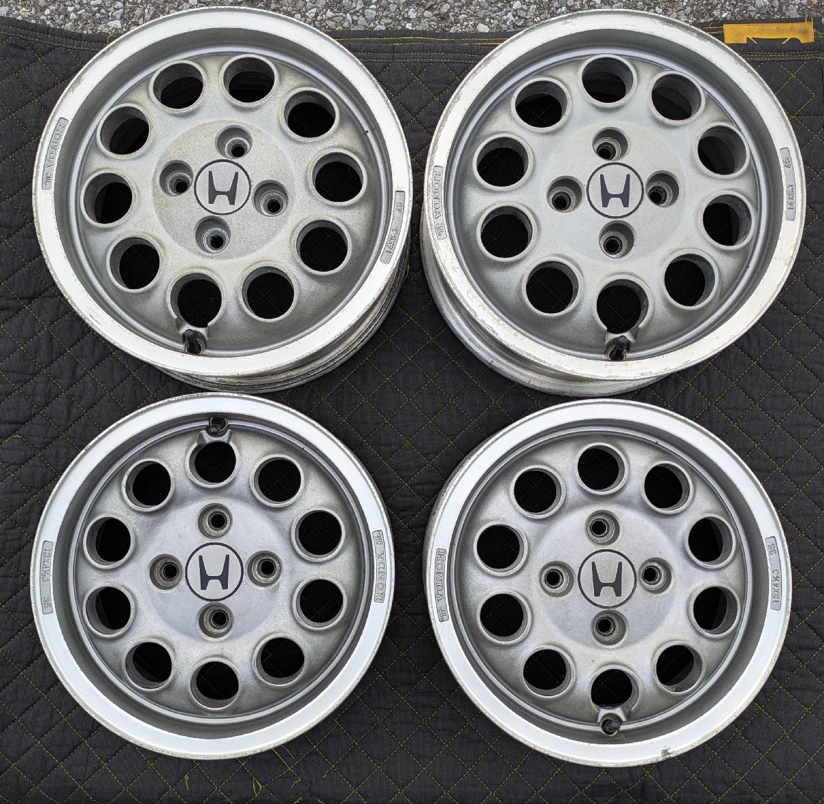 HONDA ビート PP1 純正 アルミホイール 4本セット拍卖