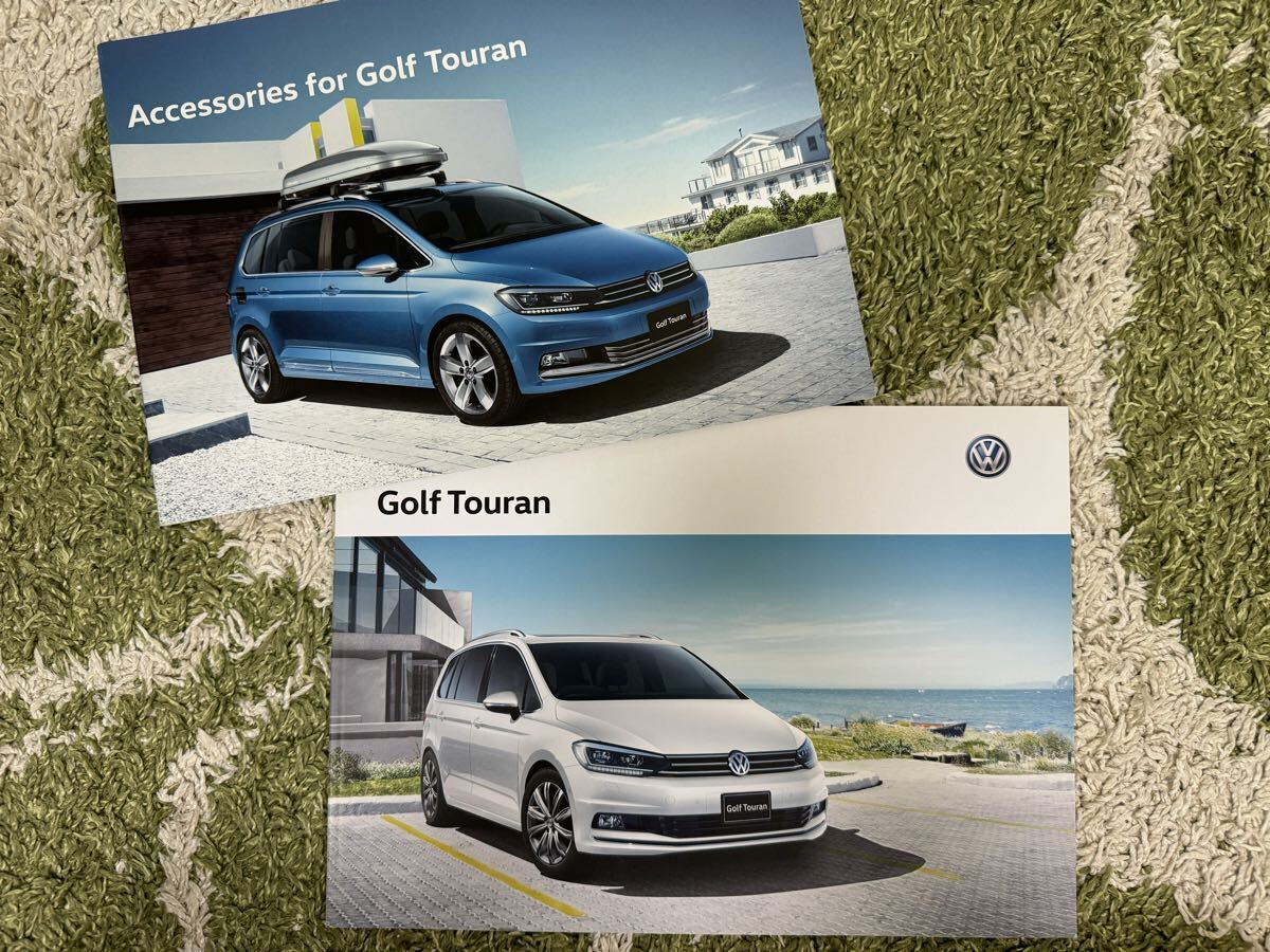 フォルクスワーゲン Golf Touran トゥーラン カタログ 2018年1月版 新品!アクセサリーカタログ付!Volkswagen Golf Touran カタログ 新品拍卖