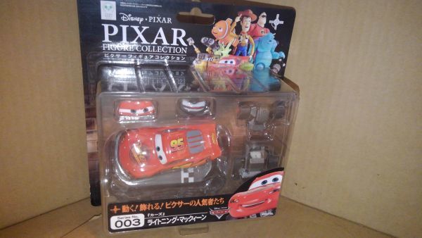 新品未開封 海洋堂 リボルテック ピクサーフィギュアコレクションNO.003 カーズ ライトニング・マックイーン拍卖