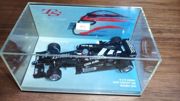 新品未開封 ミニカー 1/43 ミニチャンプス 1/43 TSコレクション No.2 BAR ホンダ 2004 コンセプトカー 佐藤琢磨 518034399拍卖