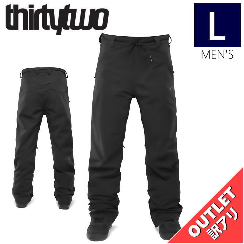 【OUTLET】24-25 THIRTYTWO WOODERSON PNT カラー:BLACK Lサイズ メンズ スノーボード スキー スノボウェア パンツ PANT 日本正規品拍卖